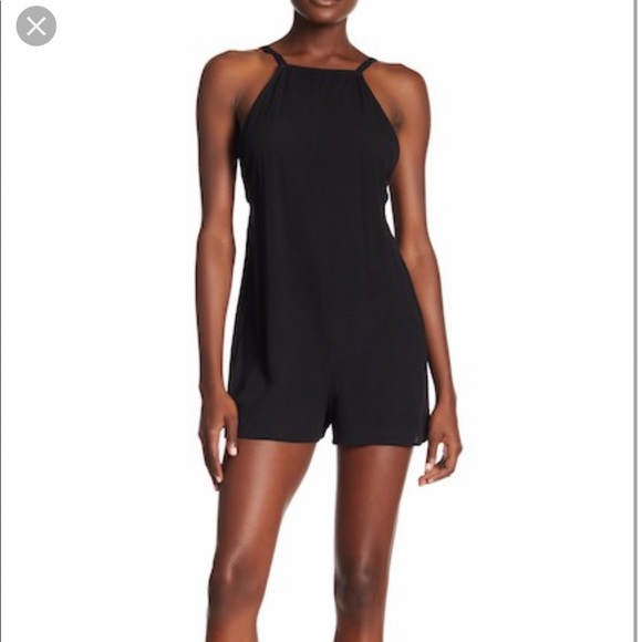 Show me your mumu black romper NWTs - Picture 2 of 2
